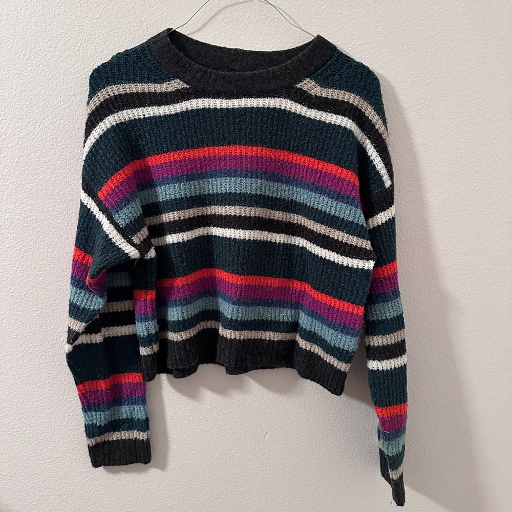 American Eagle Outfitters Colorful Striped Sweater